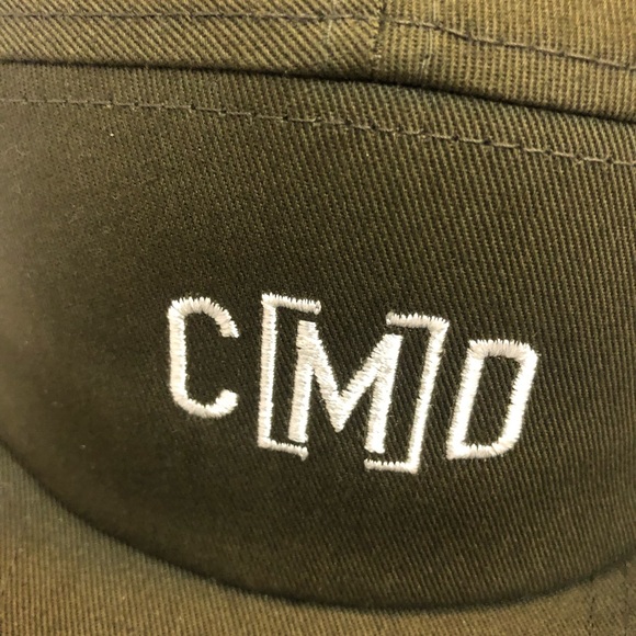 NEW C[M]D 5 Panel Jockey Flat Bill Skateboarder OS Cap Hat NWOT - Picture 3 of 9